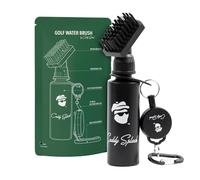 Caddy Splash Premium Golf Club Cleaner with Water- Heavy Duty Retractable Clip- Squeeze Bottle for Easy Cleaning with Nylon Bristles- Golf Water Brush- Holds 4 Oz Water- USA Company