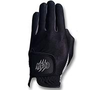 CaddyDaddy Claw Golf Gloves for Men | Flex-Mesh Design for Cool Ventilation | Lasts 3-5 Times Longer Than Leather | Silicone-Web Coating for Maximum Grip | Machine-Washable | Black | LH-XL