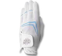 CaddyDaddy Claw Ladies Golf Glove Breathable Excellent Fit Durable (White, Large, Worn On Right Hand)