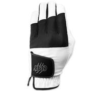 CaddyDaddy Claw PRO and MAX Golf Gloves for Men | Flex-Mesh Suede/Design for Cool Ventilation | Lasts 3-5 Times Longer Than Leather (Worn on Left Hand, MAX White, Small)