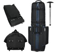 CaddyDaddy Golf CDYCON2NP Constrictor with North Pole Club Protector Golf Bag Travel Cover, Black/Navy