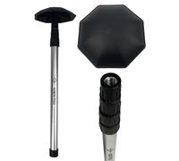 CaddyDaddy Golf North Pole Golf Club Protector Travel Support Arm, Black/Silver