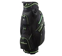 Caddymatic Golf Deluxe 14-Way Trolley Bag (Black/Green)