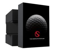 CADDYSACK Golf Ball Holder and Dispenser with Golf Towel, 2 Golf Balls, Golf Ball Marker, Carabiner, Gift Box - Easily Attaches to Golf Bag, Belt or Cart - Fun and Functional Novelty Golf Gift