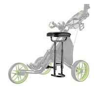 CaddyTek Removable Seat CaddyLite EZ - Seat Only, Black