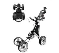 Caddytek Unisex Caddycruiser One Version 8 - Silver Golf Push Cart, Silver