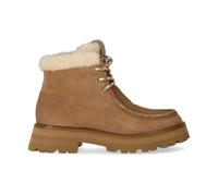 Cade Fleece-Lined Suede Ankle Boot - female - Michael Kors - Winter Boots - Beige - 7 UK - Shoes 7 UK
