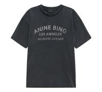 Cade Tee Melrose Stencil - female - Anine Bing - T-Shirts - Black - XS - Tops XS