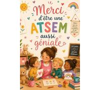 cadeau ATSEM - Joli Merci: Cadeau Remerciement fin d'année scolaire & Noël. Carnet ligné. To do list. format A5. 100 pages (Les Jolis Mercis)