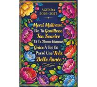 Cadeau Maitresse D'école: AGENDA MAITRESSE 2026 2027
