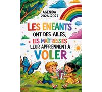Cadeau Maitresse d'école Personnalisée: Agenda maitresse 2026 2027