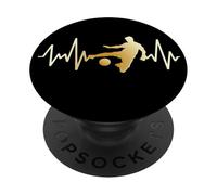 Cadeau Supporter Foot pour Joueur ou Fan de Football PopSockets Adhesive PopGrip