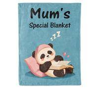 CadeauJoie for Mum, Mum Birthday Gifts, Super Soft Blanket for Mum Gifts from Daughter and Son on Birthday, Christmas, Thanksgiving Day, Mother's Day