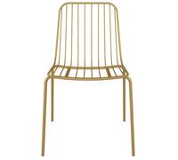 Caden Dining Chair - Set of 2 - Gold Metal Wire - C025013UK