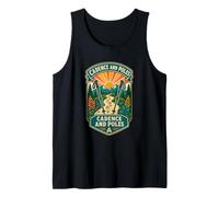 Cadence and Poles Nordic Walking Trail Rhythm Tank Top