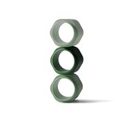 Cadence Extender - Adds Additional 1.43 fl oz - 3pk, Evergreen - Add On to Any Flex Magnetic Containers with Lids - TSA Approved, Leak Proof - Extension to Travel Bottles - Carry On Travel Essentials