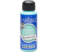 CADENCE HYBRID GLITTER - SILVER - PAINT FOR MULTISURFACES -MINT GREEN 120 ML
