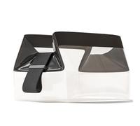 Cadence Parcel - Clear Dopp Kit with Magnetic Closure - Durable and Leak-Resistant Travel Toiletry Kit - TSA-Compliant & Modular Design - Small Hygiene Bag for Travel Essentials - 1 Qt, Ink, Travel