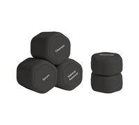 Cadence Travel Containers - Core Skincare Set - Magnetic Containers with Lids,2 Small (0.56oz) & 3 Medium (1.32oz) - Cleanser, Moisturizer, Serum, Makeup Remover & Sun Icon Labels - Charcoal
