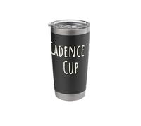 Cadence's Cup, Girl's Funny Custom Personalized Women's Name Stainless Steel Insulated Tumbler
