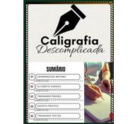 Caderno de Caligrafia: Caligrafia Adinada