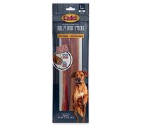Cadet Bully Hide Sticks for Large Dogs - All-Natural Beef Pizzle, High Protein, Low Fat, Long-Lasting, Grain & Rawhide-Free Dog Chews for Aggressive Chewers, Large (2 Count)