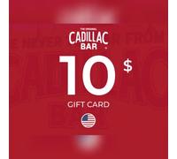 Cadillac Bar Gift Card 10 USD Key - UNITED STATES
