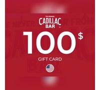 Cadillac Bar Gift Card 100 USD Key - UNITED STATES