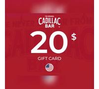 Cadillac Bar Gift Card 20 USD Key - UNITED STATES