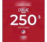 Cadillac Bar Gift Card 250 USD Key - UNITED STATES