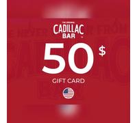 Cadillac Bar Gift Card 50 USD Key - UNITED STATES