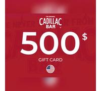 Cadillac Bar Gift Card 500 USD Key - UNITED STATES