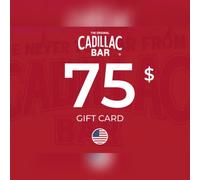Cadillac Bar Gift Card 75 USD Key - UNITED STATES