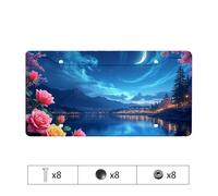 Cadillac License Plate Frame Magical Night By The Lake With Flowers License Plate Mercedes Benz License Plate Frame Dodgers License