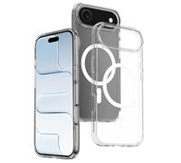 Cadith Crystal Clear Case for iPhone 17 Pro Max: 99% Transparency | Military Anti-Yellowing | MagSafe Compatible | Air Cushion Protection | Silky Skin Feel