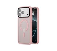 Cadith for iPhone 17 Air Case | Metal Buttons | 180cm Military Drop Proof | MagSafe Compatible| Skin-Friendly Feel (Pink, iPhone 17 Air)