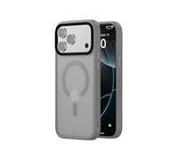 Cadith for iPhone 17 Pro Case | Metal Buttons | 180cm Military Drop Proof | MagSafe Compatible| Skin-Friendly Feel (Gray, iPhone 17 Pro)