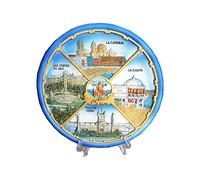 Cadiz Spain 3D Five Attractions Resin Home Desktop Table Decoration Handmade Ornament Tourist Souvenir Collection