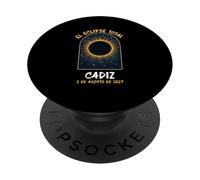 Cadiz Spain Total Solar Eclipse August 2, 2027 Souvenirs PopSockets Adhesive PopGrip