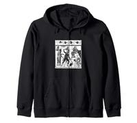 Cadmus Dragon Ancient Greek Mythology Scene Classical Heroic Zip Hoodie