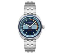 Cadola Men's 43mm Giulia Calendar Spectrum Blue Watch with Solid Stainless Steel Bracelet CD-1043-11