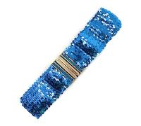 Cadoline Turquoise Stretchy Belts For Women Sequin With Elastic Stretch and Gold Buckle Waist Band Corset