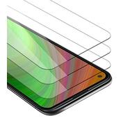 cadorabo 3x Tempered Glass compatible with Oppo find X2 neo in HIGH TRANSPARENCY - 3 Pack Screen Protection 3D Touch Compatible with 9H Hardness - Bulletproof Display Saver