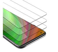 cadorabo 3x Tempered Glass compatible with Xiaomi Mi 10/10 Pro in HIGH TRANSPARENCY - 3 Pack Screen Protection 3D Touch Compatible with 9H Hardness - Bulletproof Display Saver