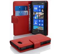 cadorabo Book Case works with Nokia Lumia in 820 Structured Faux