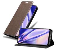cadorabo Book Case works with Vivo Y95 in COFFEE BROWN - with Magnetic Closure, Stand Function and Card Slot - Wallet Etui Cover Pouch PU Leather Flip