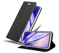 cadorabo Case compatible with Samsung Galaxy A53 5G in CLASSY BLACK - Protective cover with magnetic closure, standing function and card slot