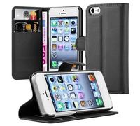 Cadorabo Case for Apple iPhone 5 / 5S / SE 2016 Cover Book Wallet Protection PU Leather Etui magnetic closure card slot