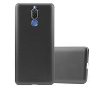 cadorabo Case works with Huawei MATE 10 LITE in METALLIC GREY - Shockproof and Scratch Resistant TPU Silicone Cover - Ultra Slim Protective Gel Shell Bumper Back Skin