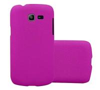 cadorabo Case works with Samsung Galaxy TREND LITE in FROSTY PINK - Shockproof and Scratch Resistent Plastic Hard Cover - Ultra Slim Protective Shell Bumper Back Skin